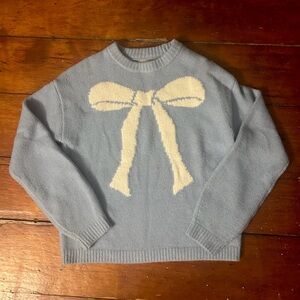 Light Blue Bow Sweater - A New Day